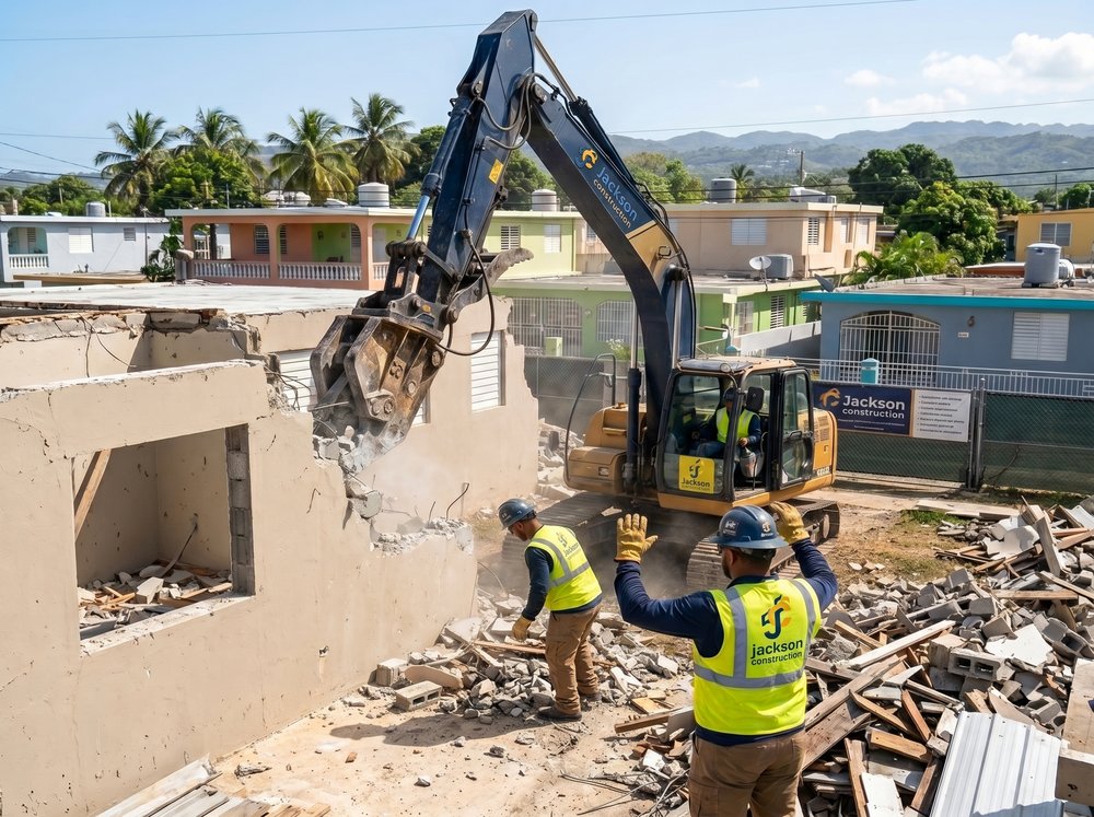 Demolición y Bote de Escombros